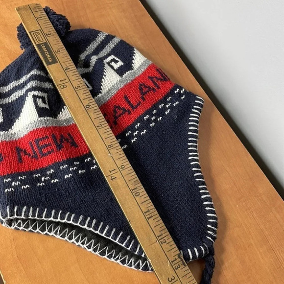 NEW ZEALAND Unisex Pom Beanie Toque Knit Fleece Lined Gorpcore O/S - Picture 6 of 7